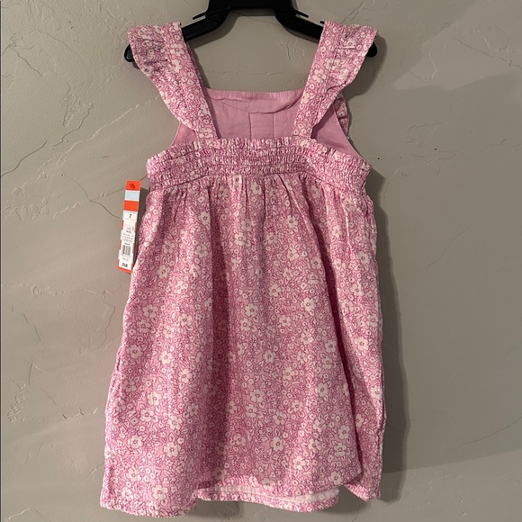 Cat and Jack Toddler Girls' Floral Woven Dress, 2T - Picture 4 of 4